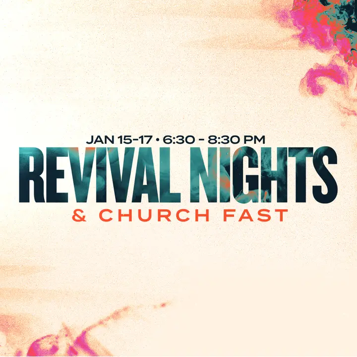 Revival Nights And Church Fast: social post