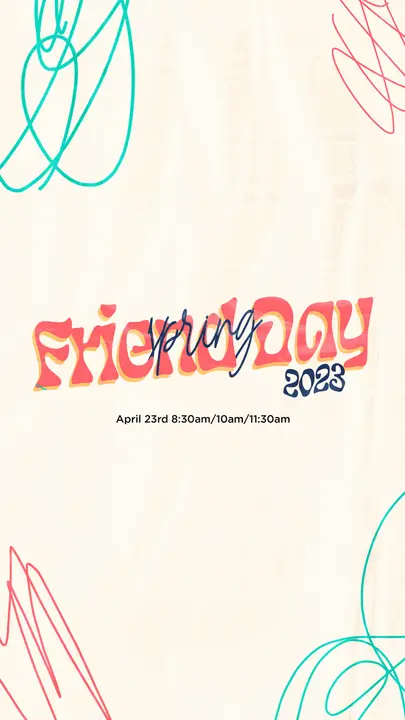Spring Friend Day: story