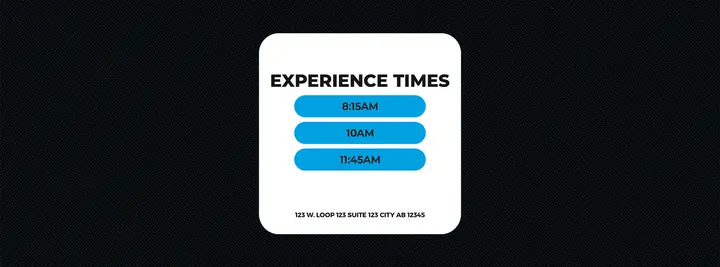 Experience Times: facebook cover