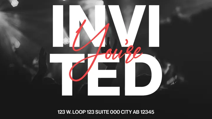 You’re Invited: HD slide