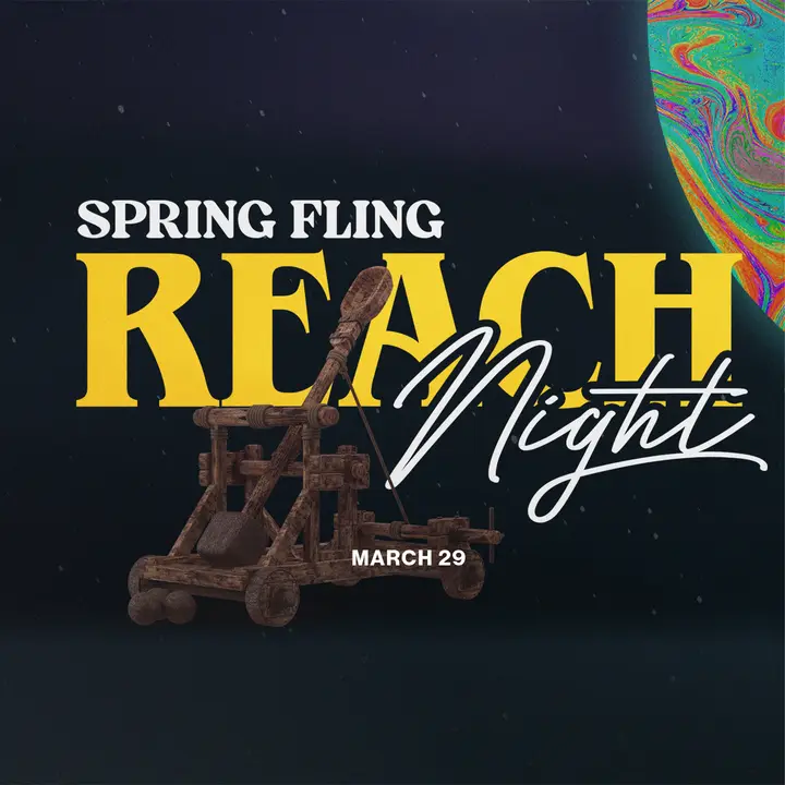 Spring Fling Reach Night: social post