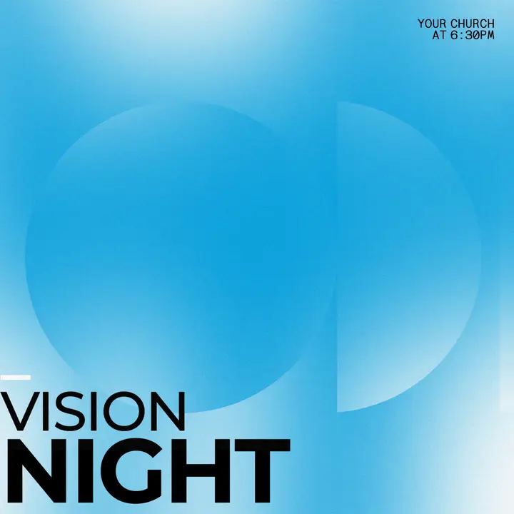 Vision Night: social post
