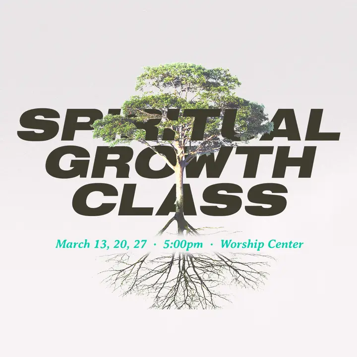 Spiritual Growth Class: social post