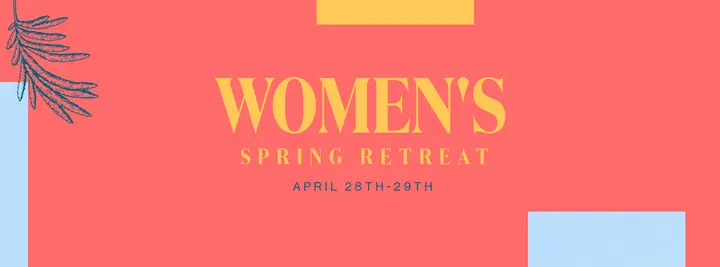 Women’s Spring Retreat: facebook cover