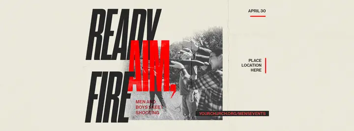Ready Aim Fire: facebook cover