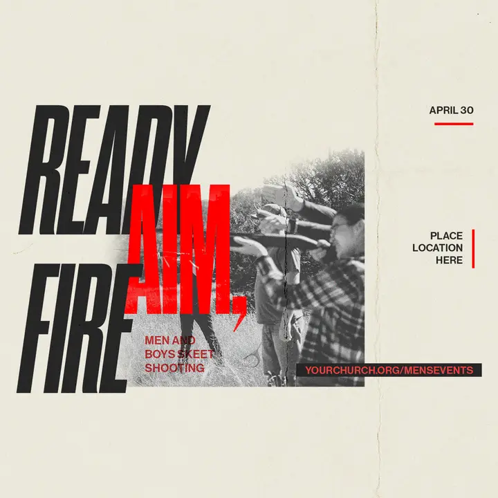 Ready Aim Fire: social post