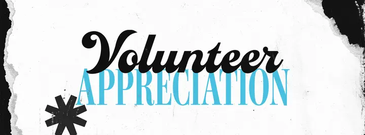 Volunteer Appreciation: facebook cover