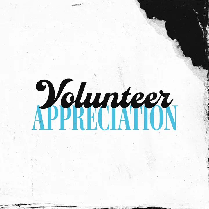 Volunteer Appreciation: social post