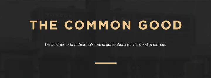 The Common Good: facebook cover