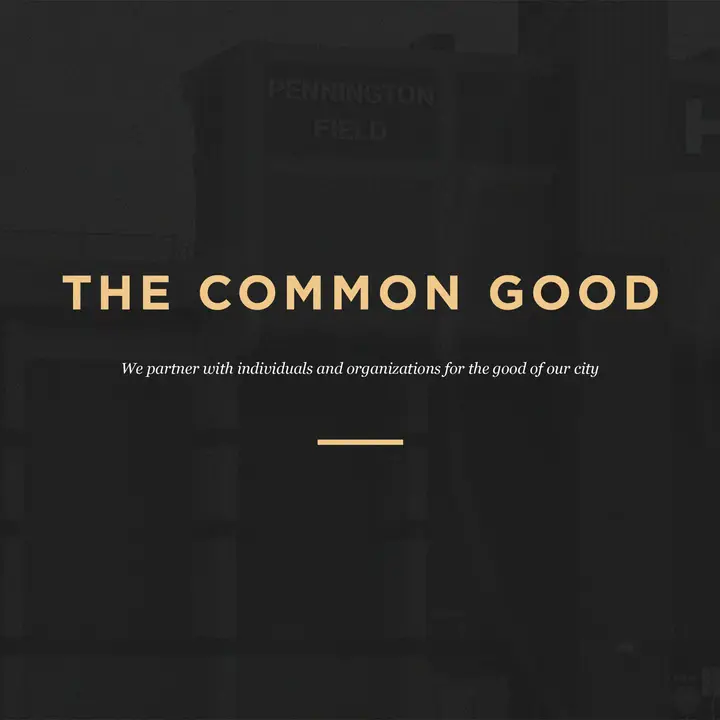 The Common Good: social post