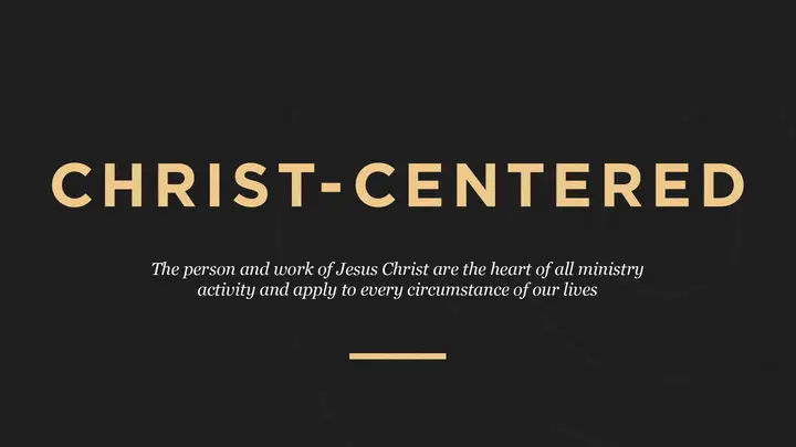 Christ-Centered: HD slide