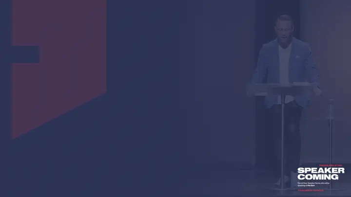 Speaker Coming: notes slide