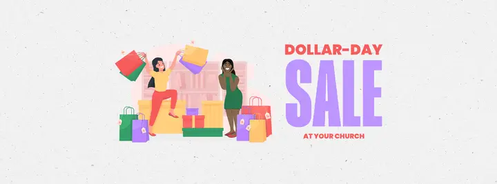 Dollar-Day Sale: facebook cover