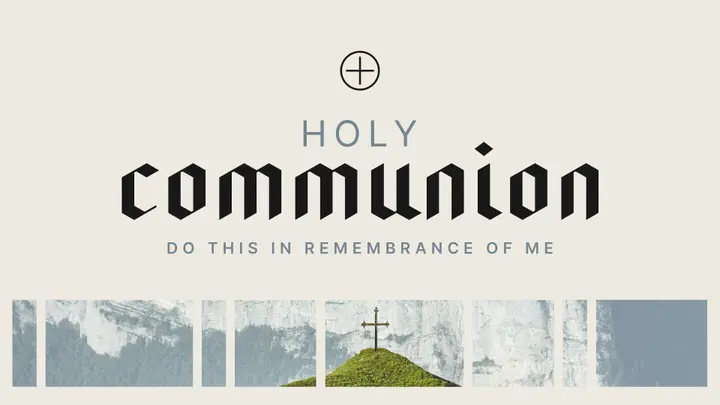 Collage Slide Pack: communion slide