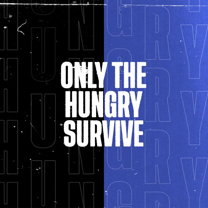 Only The Hungry Survive: social post