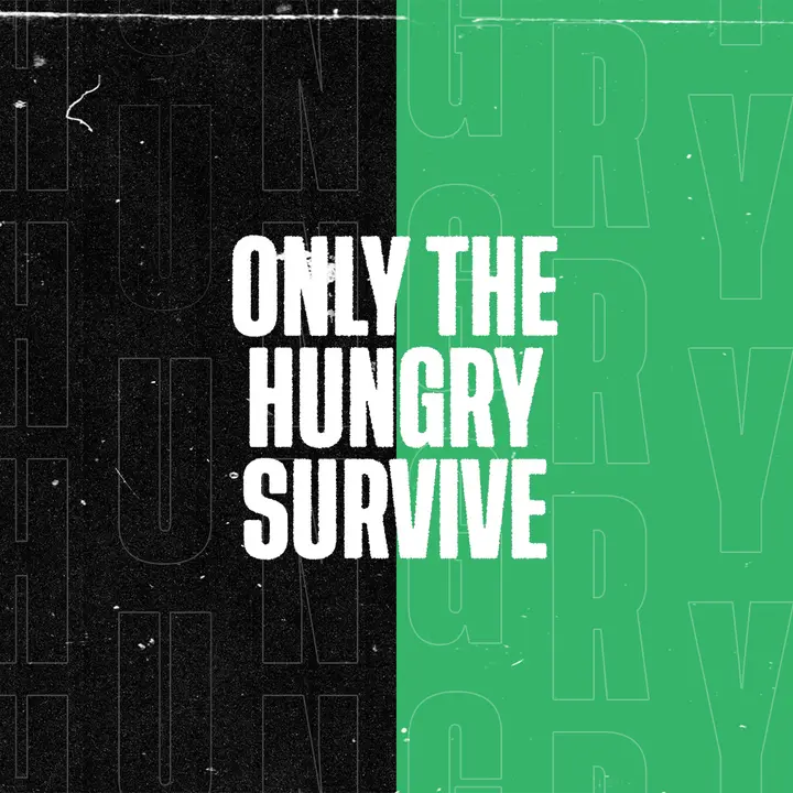 Only The Hungry Survive: social post