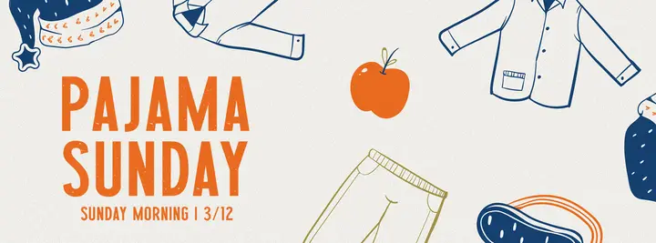 Pajama Sunday: facebook cover