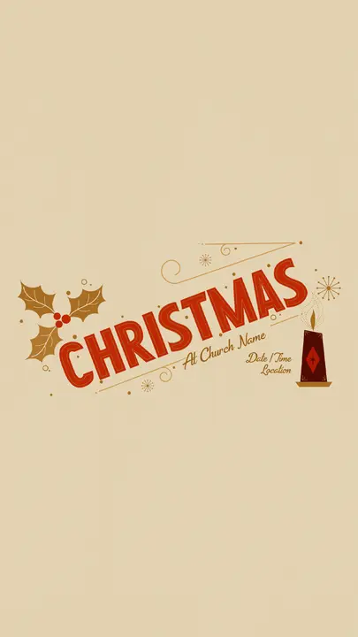 Christmas At Church Name: story