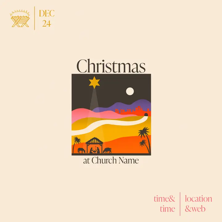 Christmas At Your Church: social post