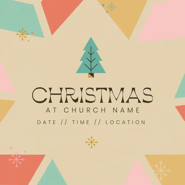 Christmas At Your Church: social post