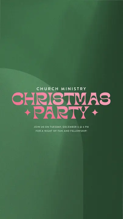 Church Ministry Christmas Party: story
