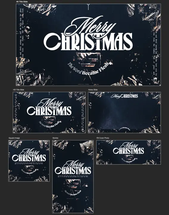 Merry Christmas – The Word Became Flesh: preview