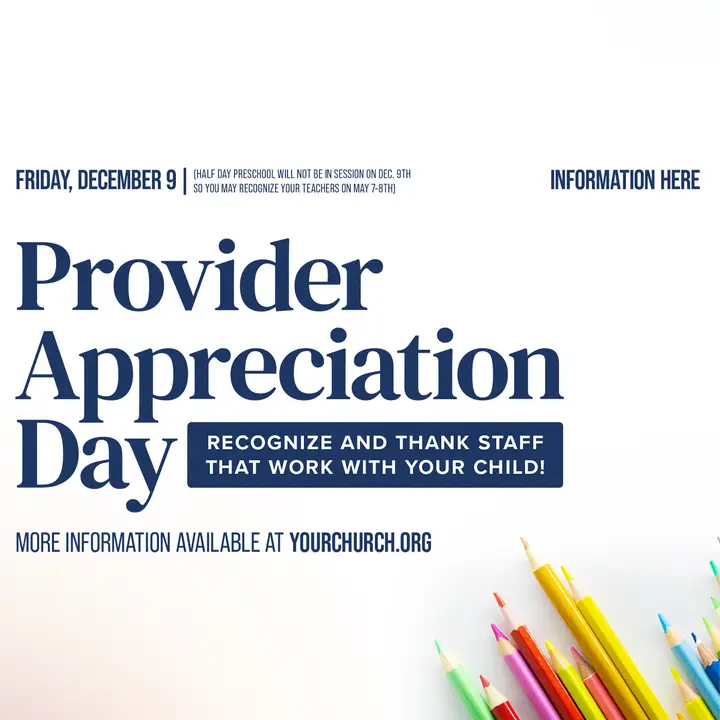Provider Appreciation Day: social post