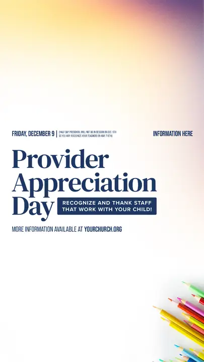 Provider Appreciation Day: story