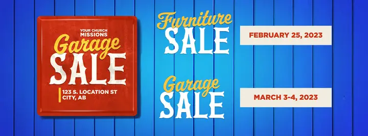 Garage And Furniture Sale: facebook cover