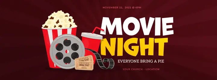 Movie Night: facebook cover
