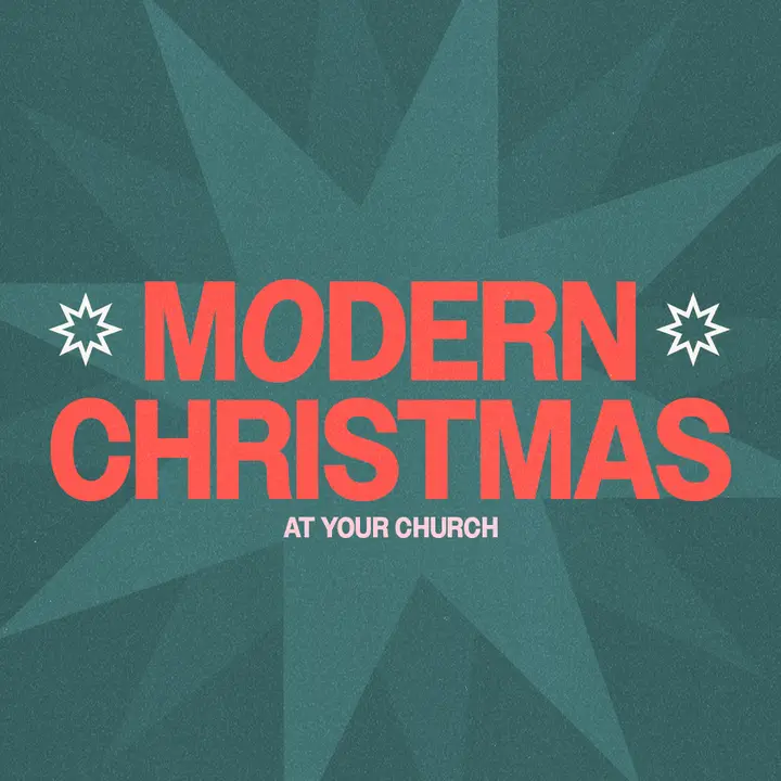 Modern Christmas: social post
