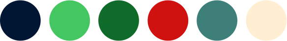 Retro Christmas: colours