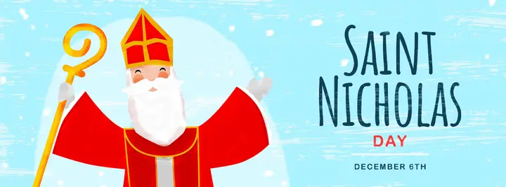 Happy Saint Nicholas Day: facebook cover