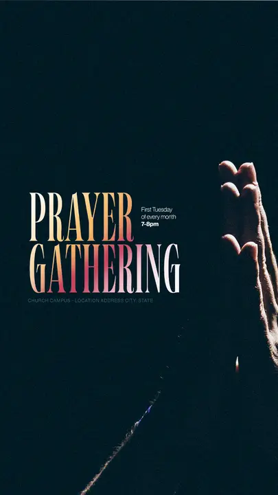 Prayer Gathering: story