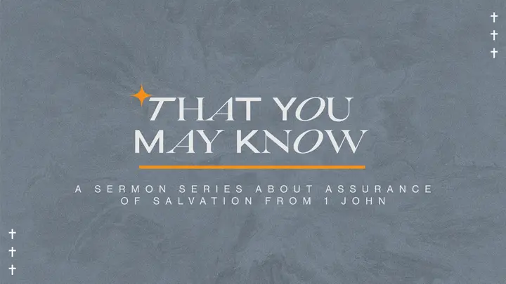 That You May Know: HD slide