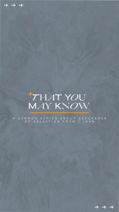 That You May Know: story