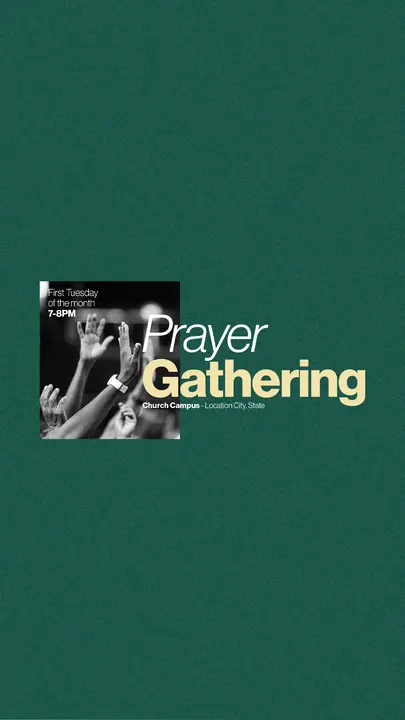 Prayer Gathering: story
