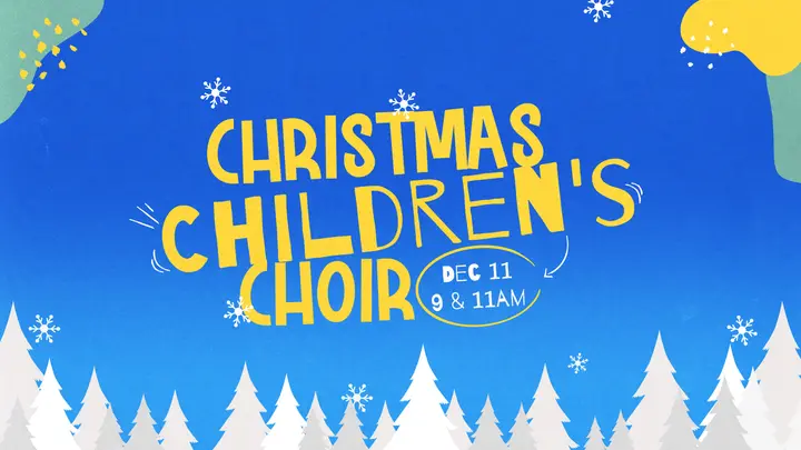 Christmas Children’s Choir: HD slide