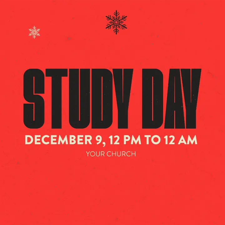 Study Day: social post