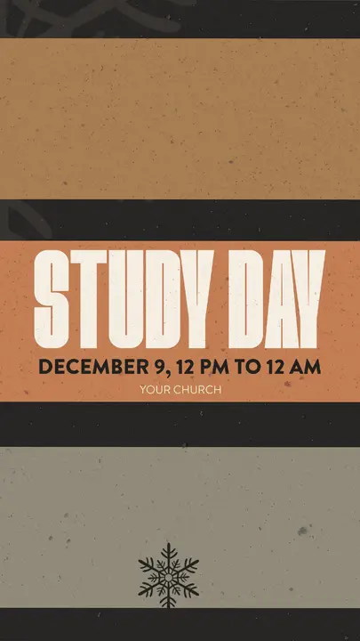 Study Day: story