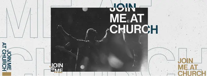 Join Me At Church: facebook cover