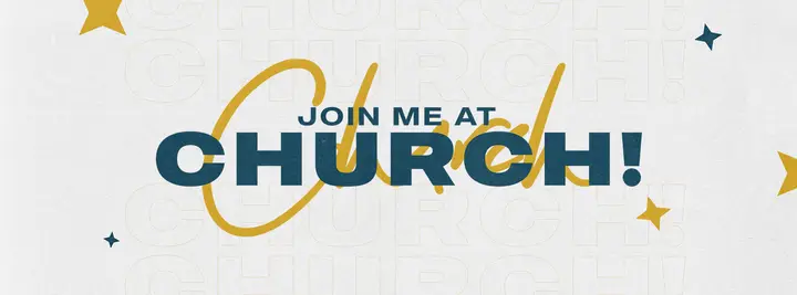 Join Me At Church: facebook cover