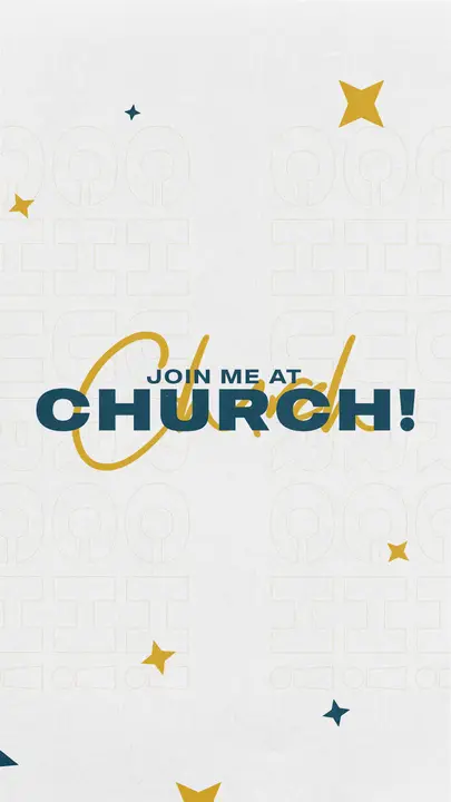 Join Me At Church: story