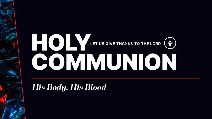 Festive Foil Slide Pack: communion slide