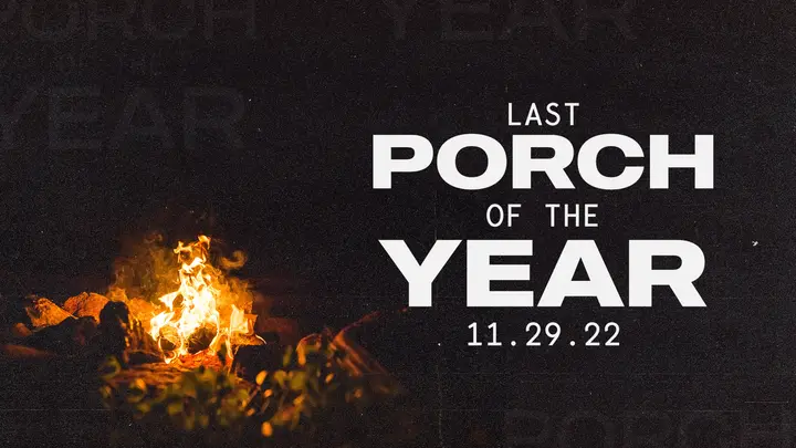 Last Porch Of The Year: HD slide