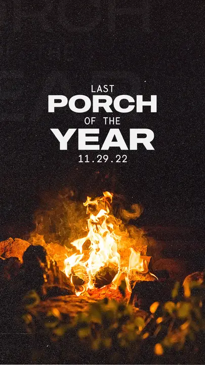 Last Porch Of The Year: story