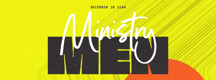 Ministry Men: facebook cover