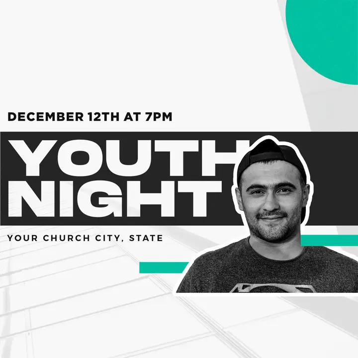 Youth Night: social post