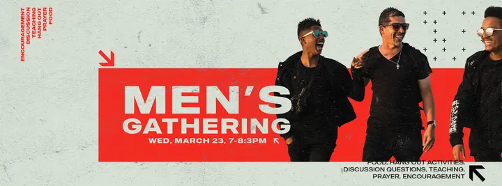 Men’s Gathering: facebook cover