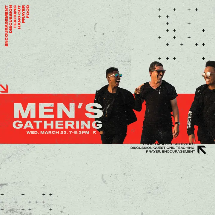 Men’s Gathering: social post